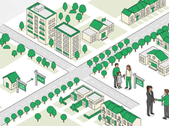 Vista panorámica del Ensanche Sur de Alcorcón