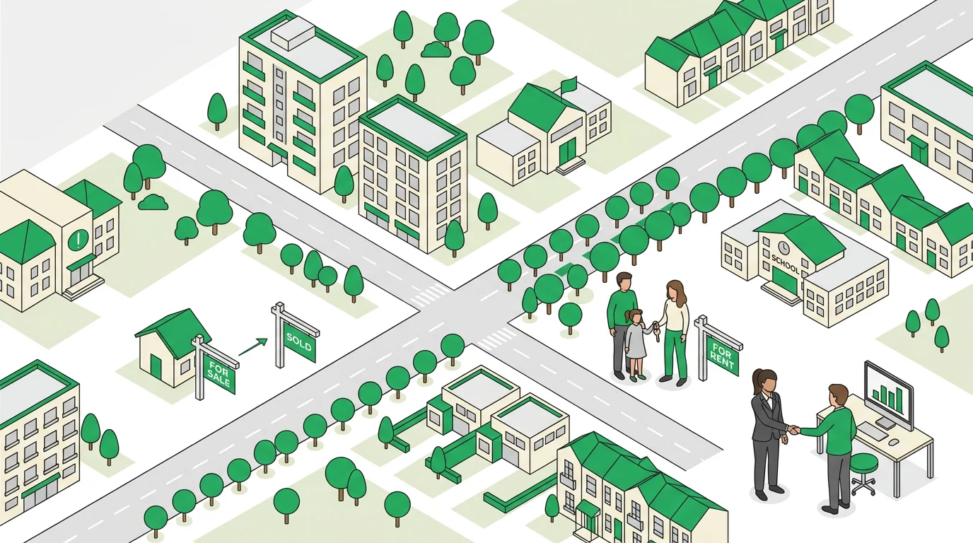 Vista panorámica del Ensanche Sur de Alcorcón